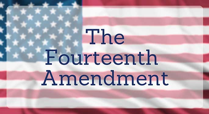 14th amendment flag graphic