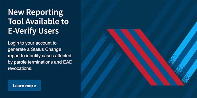 E-Verify Updates